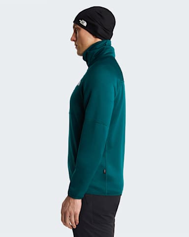 Mens Polartec Power Stretch Meteora Jacket TNF Pacific Teal ALT2
