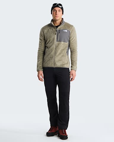 Giacca in pile Alpedge da uomo TNF Stone SlabSmoked Pearl ALT1