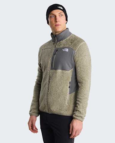 Giacca in pile Alpedge da uomo TNF Stone SlabSmoked Pearl HERO