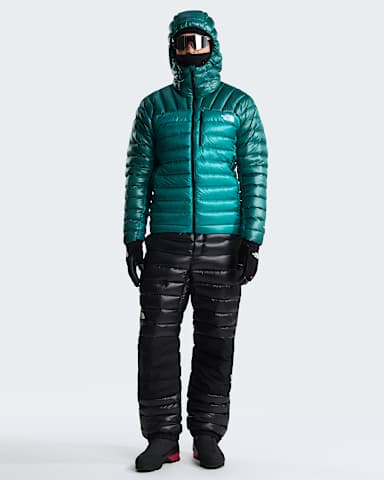Giacca in piumino con cappuccio Summit Breithorn da uomo TNF Restorative TealPacific Teal ALT1