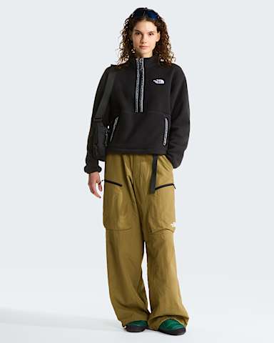 Womens TNF Fleeski 14 Zip Pullover Fleece TNF TNF BlackTNF Black ALT1