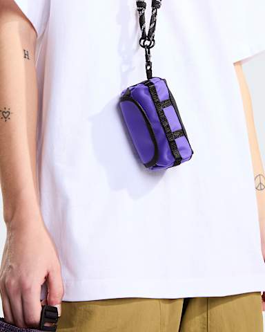 Mini sac duffel Base Camp TNF Peak Purple HERO