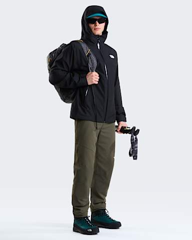 Pantaloni affusolati Diablo da uomo TNF New Taupe Green ALT1