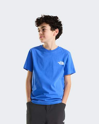 Teens Evolution Box NSE TShirt TNF Active Blue ALT1
