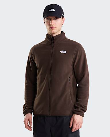 Glacier Fleece fr Herren TNF Dark Chestnut hero