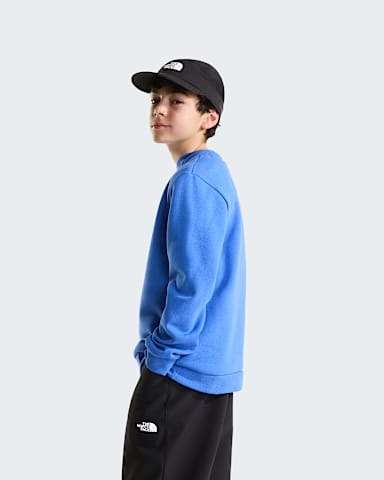Teens Evolution Simple Dome Sweatshirt TNF Active Blue ALT2