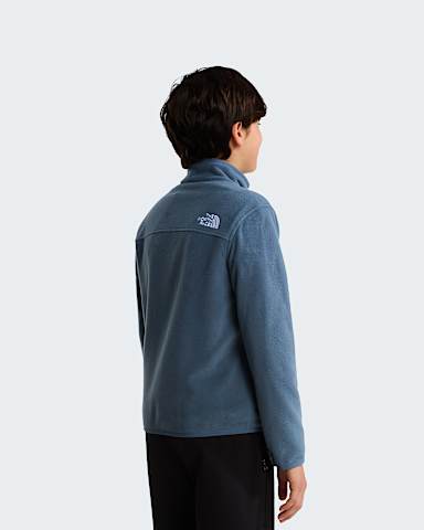 Chaqueta polar compatible con cremallera Glacier para jvenes TNF Granite Grey ALT3