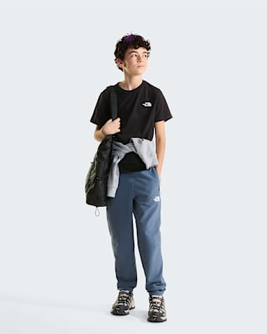 Teens Evolution Schlichtes DomeTShirt TNF TNF Black ALT1