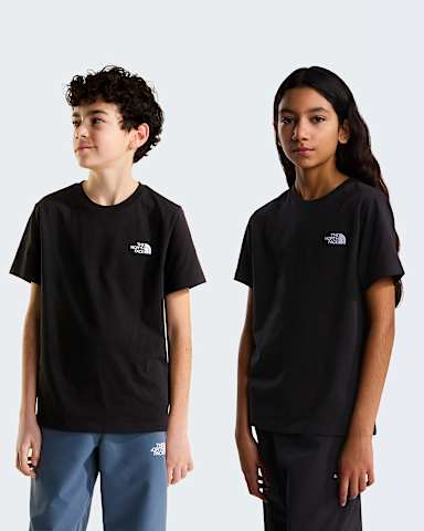 Teens Evolution Schlichtes DomeTShirt TNF TNF Black HERO