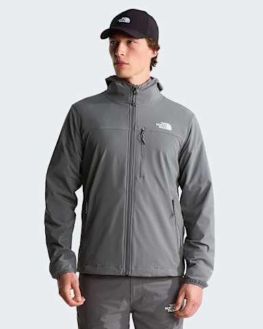 Mens Nimble Hooded Jacket 20 TNF Smoked Pearl HERO