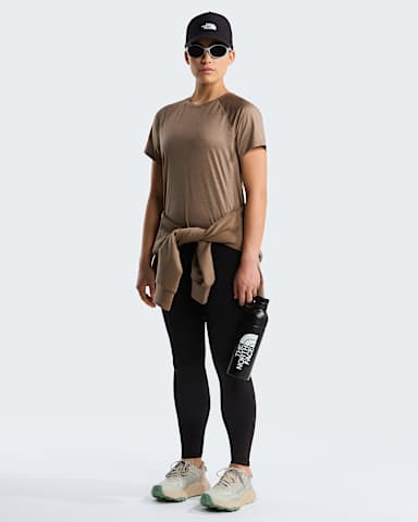 Tshirt Jaida da donna TNF Garnet Light Heather ALT1