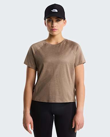 Tshirt Jaida da donna TNF Garnet Light Heather HERO