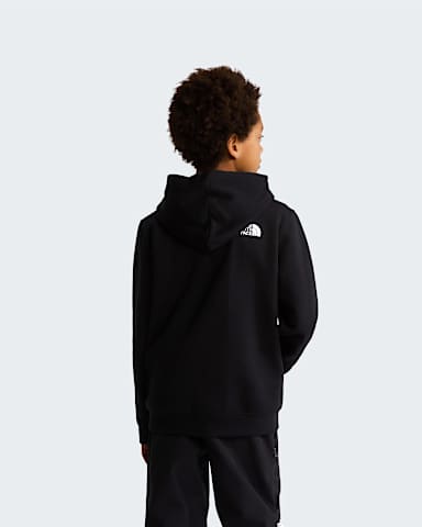 TNF Essential Drew Peak Hoodie Junior TNF TNF Black ALT3