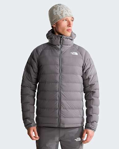 Abseil Stretch Down Hooded Jacket M TNF Smoked Pearl HERO