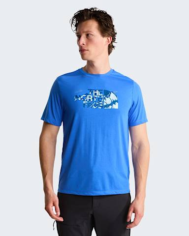 Foundation GraphicTshirt voor heren TNF Active Blue hero