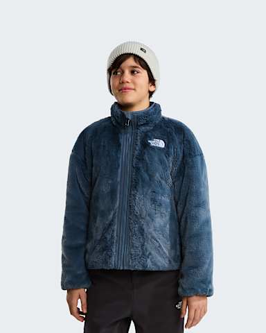 Giacca reversibile con cerniera integrale Shasta da ragazza TNF Granite Grey ALT1