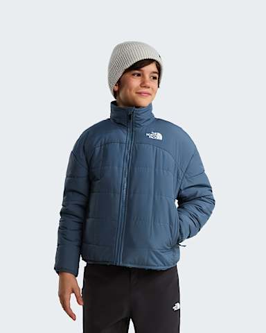 Giacca reversibile con cerniera integrale Shasta da ragazza TNF Granite Grey HERO