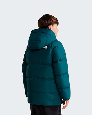 Parka courte en duvet et polaire North pour enfant TNF Pacific Teal alt3