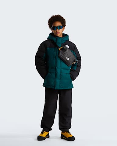 Parka courte en duvet Himalayan pour enfant TNF Pacific Teal alt1