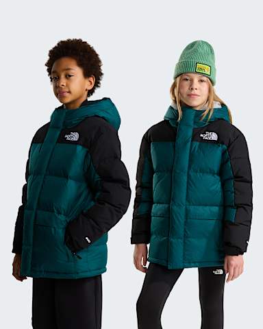 Parka courte en duvet Himalayan pour enfant TNF Pacific Teal hero