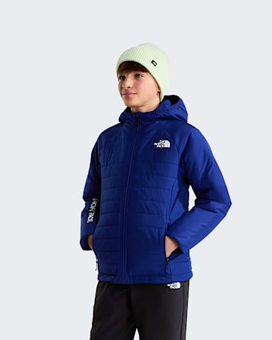 Never Stop Synthetic Jacket Boy TNF Bold Blue HERO