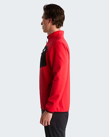 Crest Fleece mit durchgehendem RV fr Herren TNF Elevation RedTNF Black ALT2