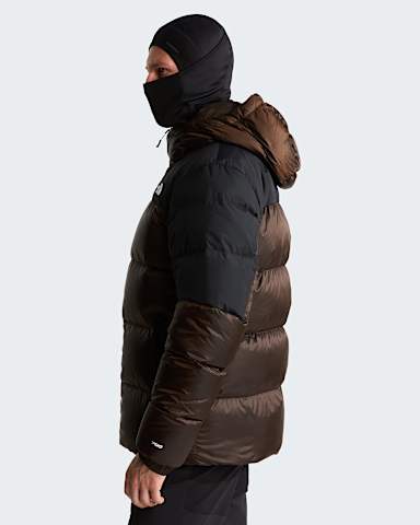 Mens Diablo Down 20 Hooded Jacket TNF Dark Chestnut Black HeatherTNF Black ALT2