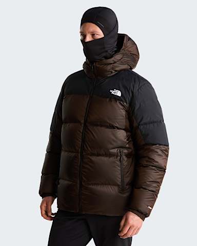 Mens Diablo Down 20 Hooded Jacket TNF Dark Chestnut Black HeatherTNF Black HERO