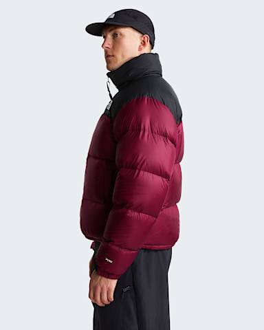 Veste 1996 Retro Nuptse pour homme TNF Burgundy CrushTNF Black alt2