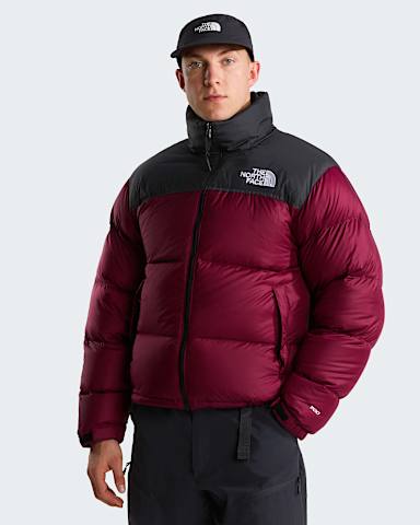 Veste 1996 Retro Nuptse pour homme TNF Burgundy CrushTNF Black hero