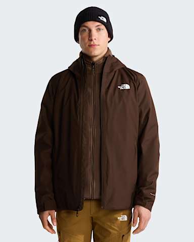 Bunda Quest DryVent Triclimate 3in1 pro pny TNF Dark ChestnutSmokey Brown HERO