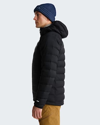 Mens Abseil Stretch Down Hooded Jacket TNF TNF Black ALT2