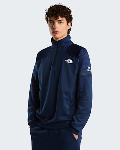 Mens Mountain Athletics 14 Zip Fleece 20 TNF Summit Navy HERO
