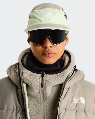 Casquette de course dt lgre TNF Calcified LimeStone SlabAnthracite Grey ALT1