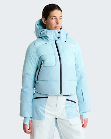 Cold Spell kurzgeschnittene Daunenjacke fr Damen TNF GlacierGlacier HERO