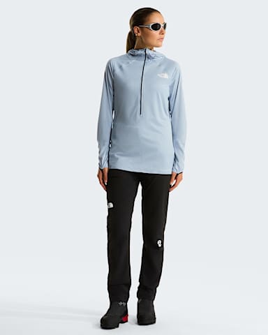 Womens Summit Direct Sun Hoodie TNF Frost Grey ALT1
