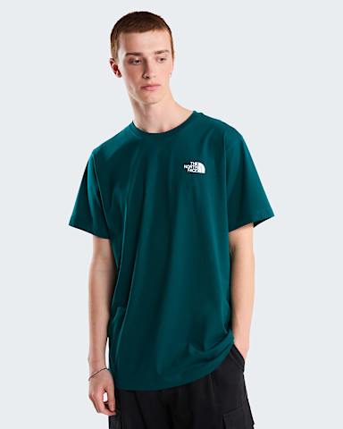 Mens Evolution NSE Box Regular TShirt TNF Pacific Teal ALT1