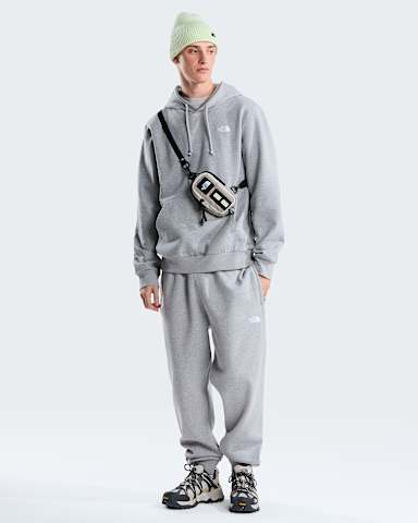 Evolution Simple Dome Regular Hoodie voor heren TNF TNF Pale Grey Heather alt1