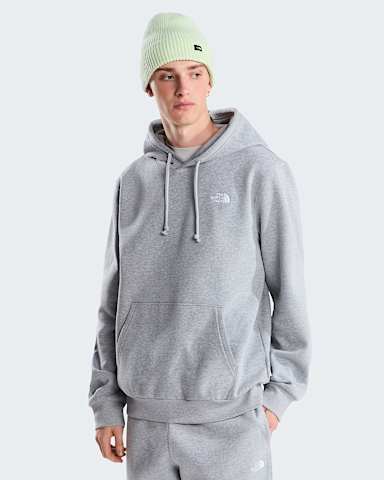 Evolution Simple Dome Regular Hoodie voor heren TNF TNF Pale Grey Heather hero