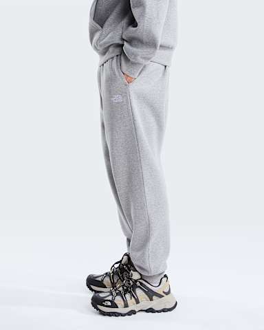 Pantalones de chndal rectos Evolution Simple Dome para hombre TNF TNF Pale Grey Heather alt2
