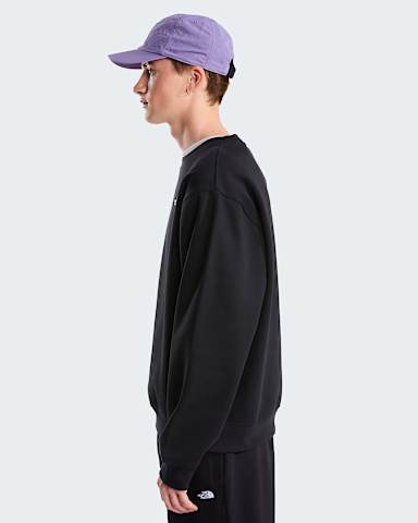 Mens TNF Essential Simple Dome Relaxed Sweatshirt TNF TNF Black ALT2