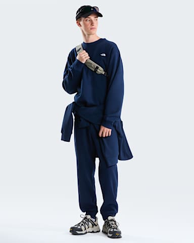 TNF Essential Simple Dome Relaxed Sweatshirt voor heren TNF Summit Navy ALT1