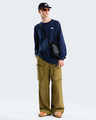 Evolution Simple Dome Regular Tshirt met lange mouwen voor heren TNF Summit Navy ALT1