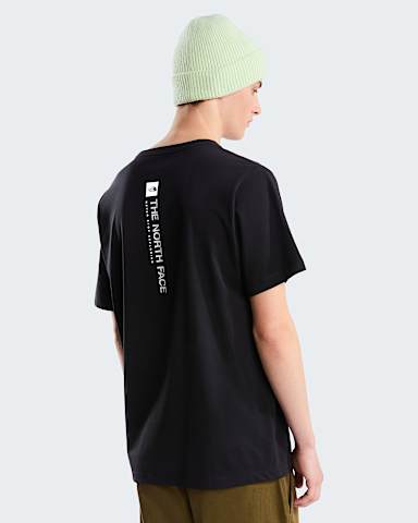 Tshirt com grfico vertical para homem TNF TNF Black HERO
