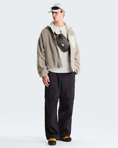 Mens Yumiori Reversible Fleece Jacket TNF Cumulus CloudStone Slab ALT2