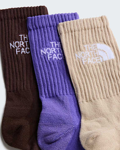Chaussettes standard Everyday mimollets TNF Timeless TaupeSmokey BrownPeak Purple ALT1