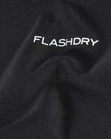 Haut manches longues et col zipp Flex Graphic pour fille TNF TNF Black ALT27