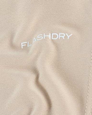Haut manches longues et col zipp Flex Graphic pour fille TNF Timeless Taupe ALT27