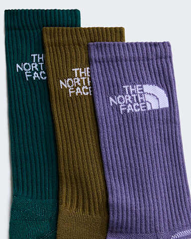 Chaussettes mimollets avec amorti Multi Sport TNF Grounded PlumCaraway SeedPacific Teal ALT1