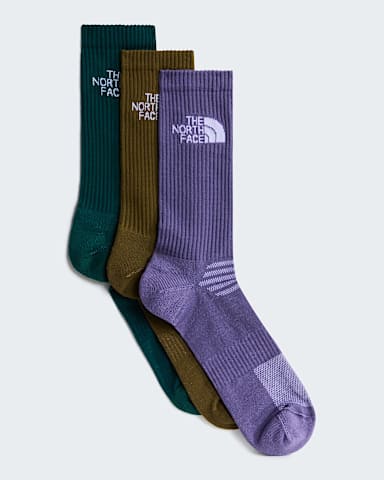 Chaussettes mimollets avec amorti Multi Sport TNF Grounded PlumCaraway SeedPacific Teal HERO